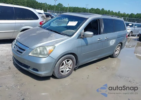 2007 Honda Odyssey Ex-L z USA, uszkodzony, nr VIN 5FNRL38727B031568